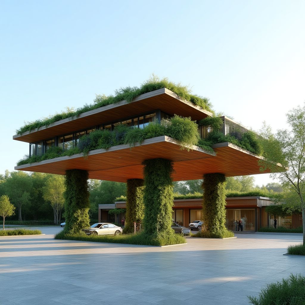 Estación YPF premiada por diseño sustentable